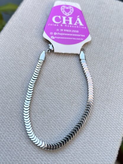 Pulseira Malha Aço