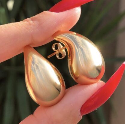Brinco Gota Dourado