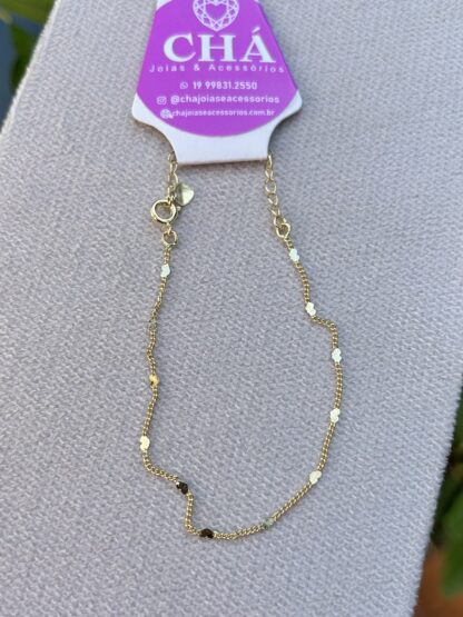 Pulseira Mini Corações